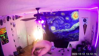 Likes my dong in her throat