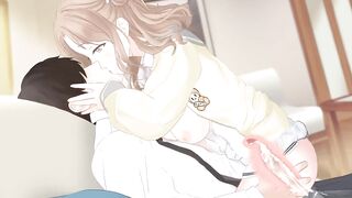 riding creampie on chair part 1