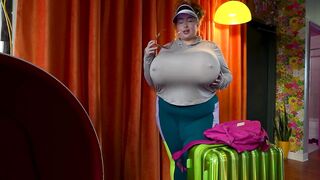 annoyed wife gets bimbo boob job... and a corpulent ramrod to dominate her spouse with