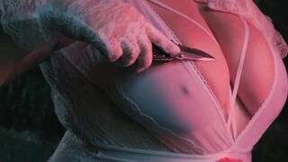 IT Pennywise avid spitty oral sex mind screw in public tunnel - Trailer