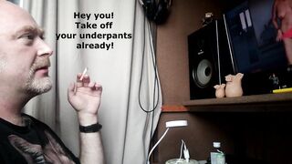 Intimate chat with my own wife! I've lengthy dreamed of screwing my slut like an usual client! ))