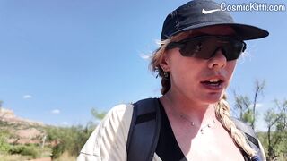 In nature's garb Hike! Sweating Solo on Hawt Trails