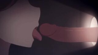 sweethearts in Christmas present gives oral