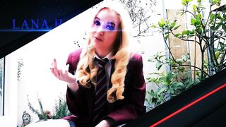 Nurse Kxtten Gets Herself Off With The Wand