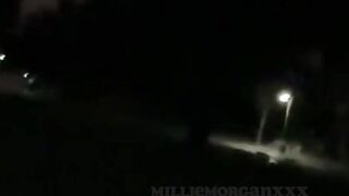 Mad Clown Cutie Gives Halloween Head in Abandoned Tunnel