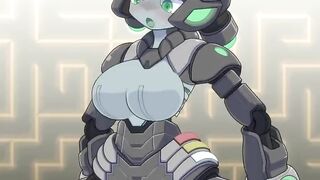 fur animation robot cowgirl