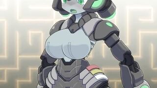 fur animation robot cowgirl