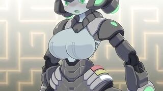 fur animation robot cowgirl