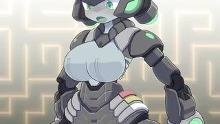 fur animation robot cowgirl