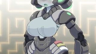 fur animation robot cowgirl