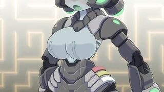 fur animation robot cowgirl