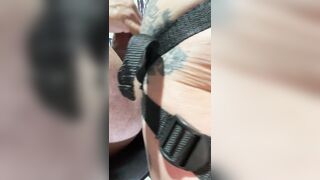 That guy just gotta Screw my CUNT so now I’m gonna make him pay with my THONG ON & His taut ARSEHOLE.