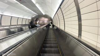 RISKY ORAL PLEASURE, MADE HIM CUM ON NYC SUBWAY