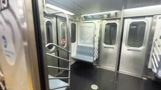 RISKY ORAL PLEASURE, MADE HIM CUM ON NYC SUBWAY