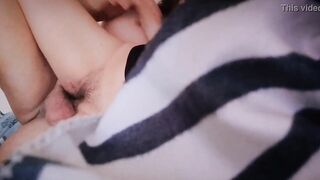 My stepsister swallowed a lot, I drilled her cunt out of a fucking-rubber