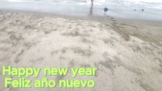 PLEASED FRESH YEAR - I screw my breasty stepmom on the beach
