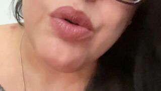 mother I'd like to fuck bangs her boobs and gives sloppy head