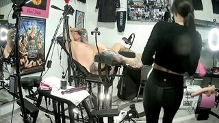 Belt On Stories - Cum now or else I will pegg u even Harder with a LARGER BELT ON serf. 4K.