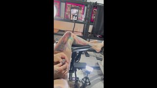 Belt On Stories -Pegging -Whore Puppet caged & Whore Gap Pumped hard until this chab Erupts. front POV.