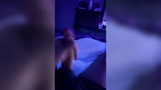 Dad Strokes Large Schlong & Talks Smutty then cums for u!