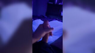 Dad Strokes Large Schlong & Talks Smutty then cums for u!