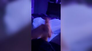 Dad Strokes Large Schlong & Talks Smutty then cums for u!