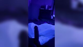 Dad Strokes Large Schlong & Talks Smutty then cums for u!