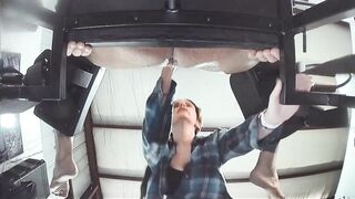 Belt on Stories - I use two Thong Ons to MAKE HIM Screech & XPLODE