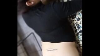 Lalin girl bitch asks for dick during the time that banging