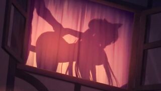 behind curtains bang