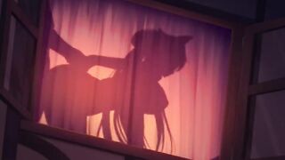 behind curtains bang