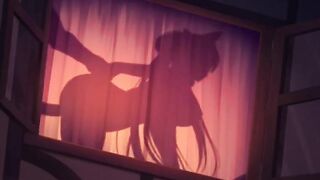 behind curtains bang