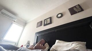 eighteen year old Lalin girl with giant natural boobs screws her stepbrother