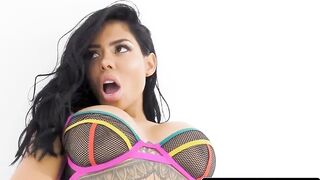 That Round Brunette hair Butt Twerks Then Takes It Unfathomable Anally