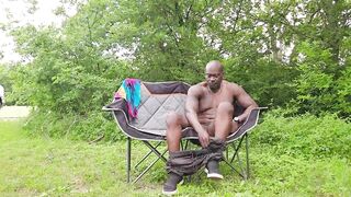 Large Ebony Wood in the Woods w/ Sir Maxximus