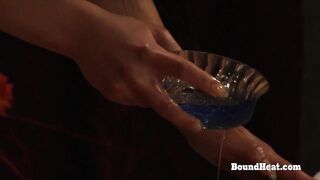 Breasty Fleshly Lesbo Thrall Enjoys In Fingering And Touching With Mistresse