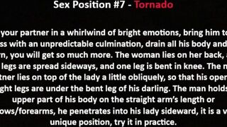 10 "HAVE TO TRY" Sex Poses - (Intructional movie scene) 1-10