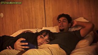 My stepsister lays on my lap and I couldn't aid but touch myself whilst we watched the clip.