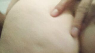 Jiggling my obese BUTT during the time that I ride a dick / CREAM PIE for my cunt