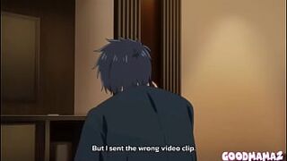 Anime mama with large breasts gives blow job and screwed (UNCENSORED)