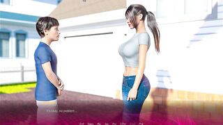 Being a Wife 8 Goro nearly had sex with Christine