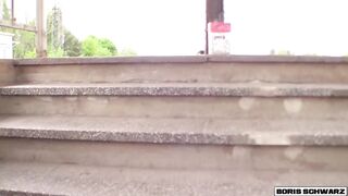 BORIS SCHWARZ: Aged Pick-Up! Granny opens her legs for youthful wang