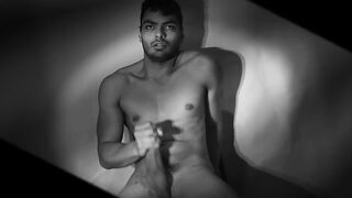 Laughable White and Gray scale, humorous masturbation Hawt N1 Tugjob until finishing