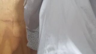 Masturbandome pija de 17cm