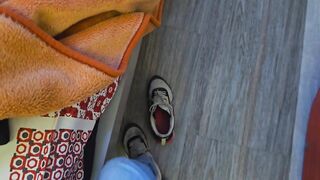 Neighbour invites me to watch La Rosa De Guadalupe and ends up giving me a great oral job.