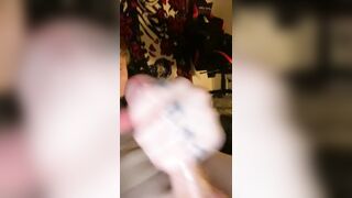 Tattooed E Male wanking Thick BWC Slow