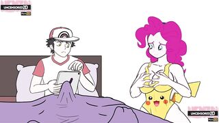 Ditto Screwing like PINKIE PIE of MLP EQUESTRIA with Pokemon cosplay Comics parody MY LITTLE PONY Large