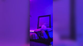 Sucking wang and getting spanked with a thong