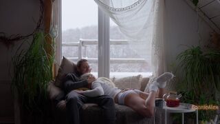 Winter brings us closer jointly. Kisses, hugs and vehement sex