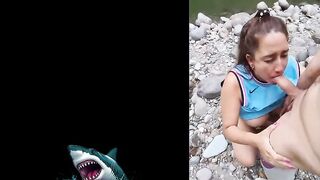 I hired a older Venezuelan woman to screw in public.